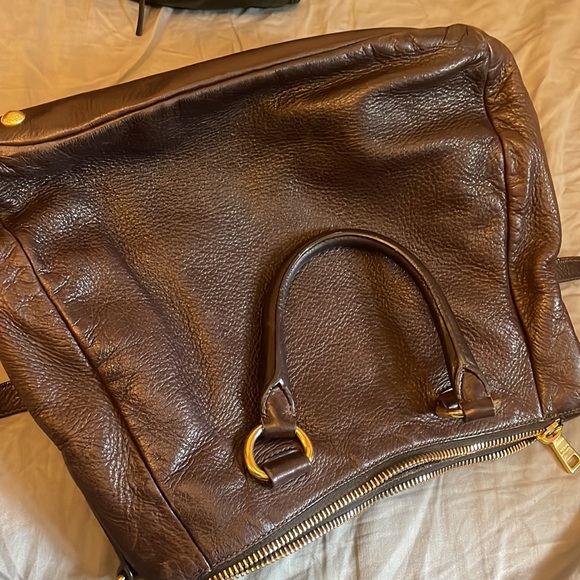 Prada bag deerskin shoulder bag - rare - Picture 4 of 7